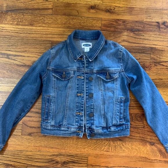 Old Navy Button Close Blue Jean Denim Jacket Top
Girls Size Medium
99% Cotton - Picture 3 of 16